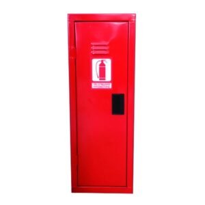 Metal case with dimensions 66x26x20cm (HxWxD)