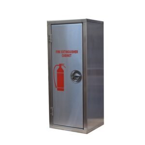 Case extinguisher with dimensions 64x30x20cm (HxWxD)