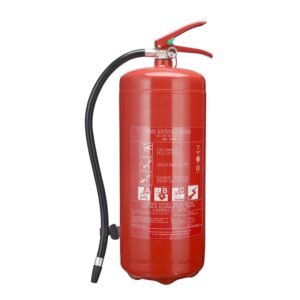 Dry-powder extinguisher 9kg, 34A-233B