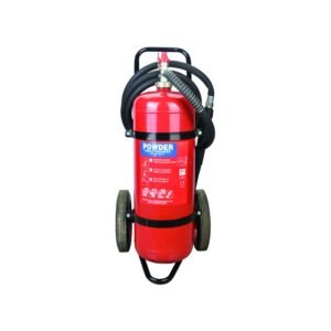 Wheeled dry-powder extinguisher 50kg