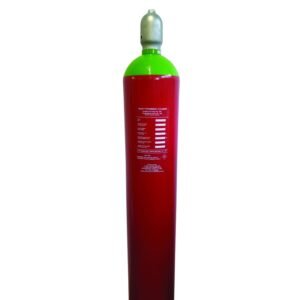IG-541 cylinder, 27lt, 200 bar operating pressure,