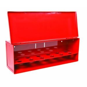 Spare-sprinkler storage cabinet, 12 positions