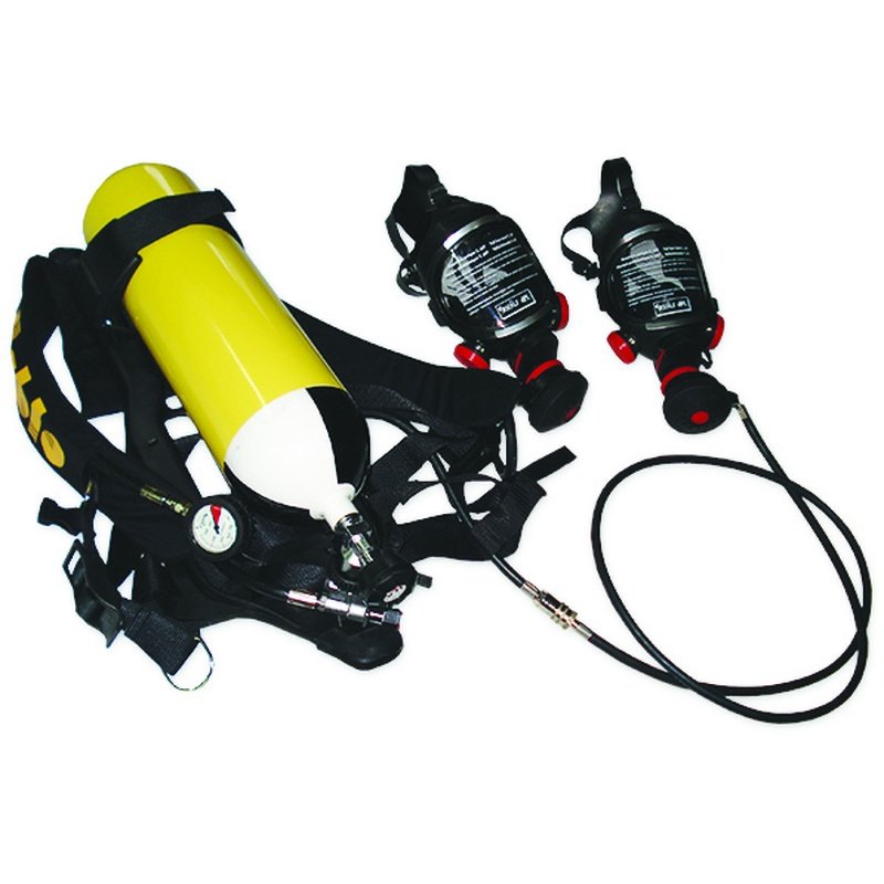 Complete breathing apparatus European-made