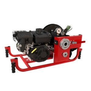 Portable petrol-driven water-mist pump
