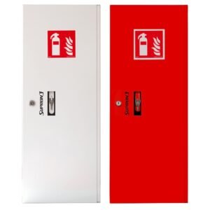 Fire extinguisher cabinet -Red Colour (RAL 3000)