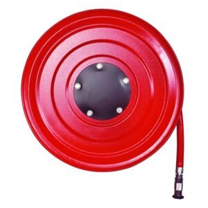 Fixed wall hose reel, manual
