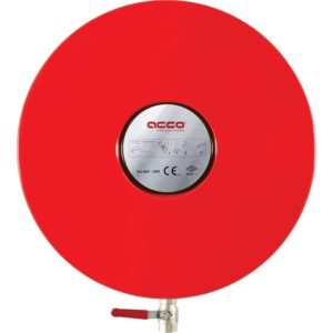 Fixed wall hose reel, automatic